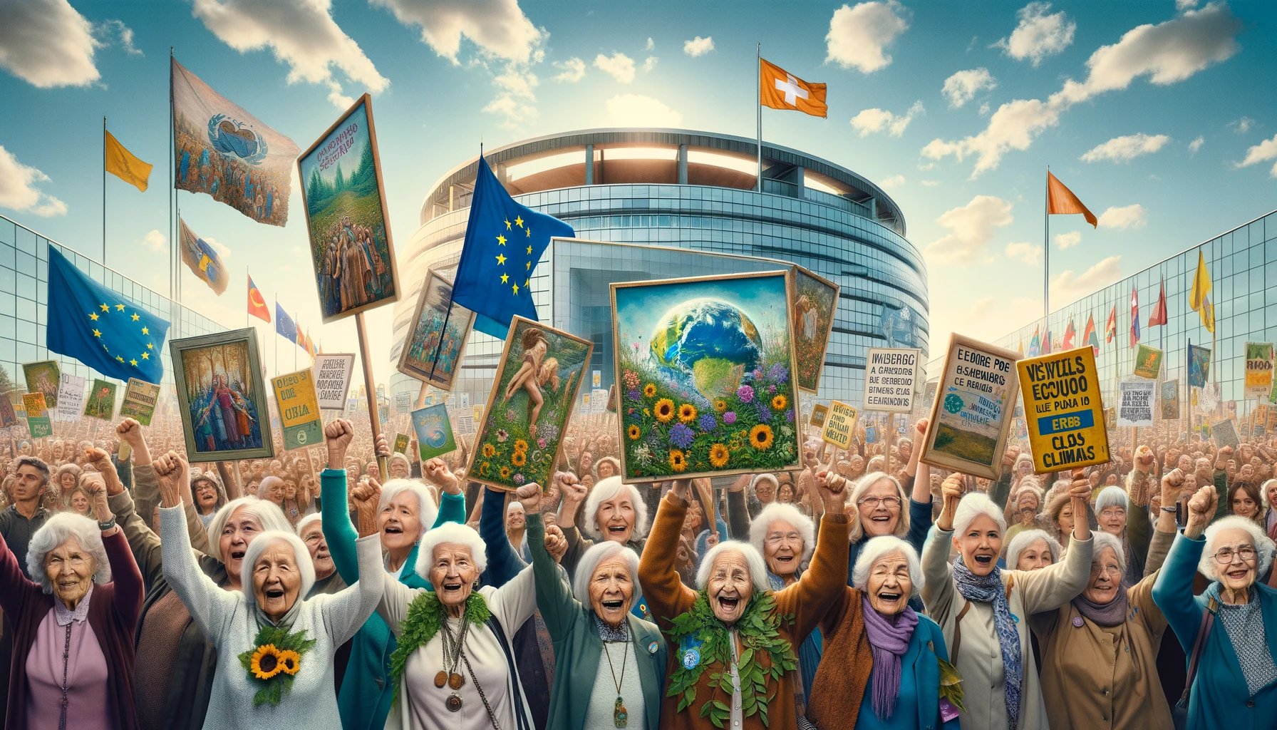 Victoria Climática: Las ‘Abuelas por el Clima’ y su triunfo en Estrasburgo