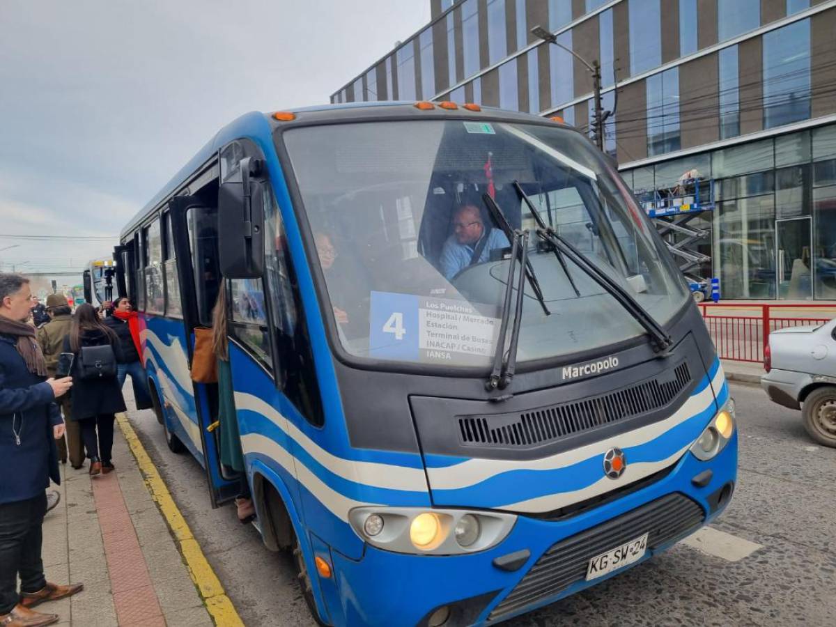 Transporte Público y caminar son los principales medios de traslado en Chillán según encuesta