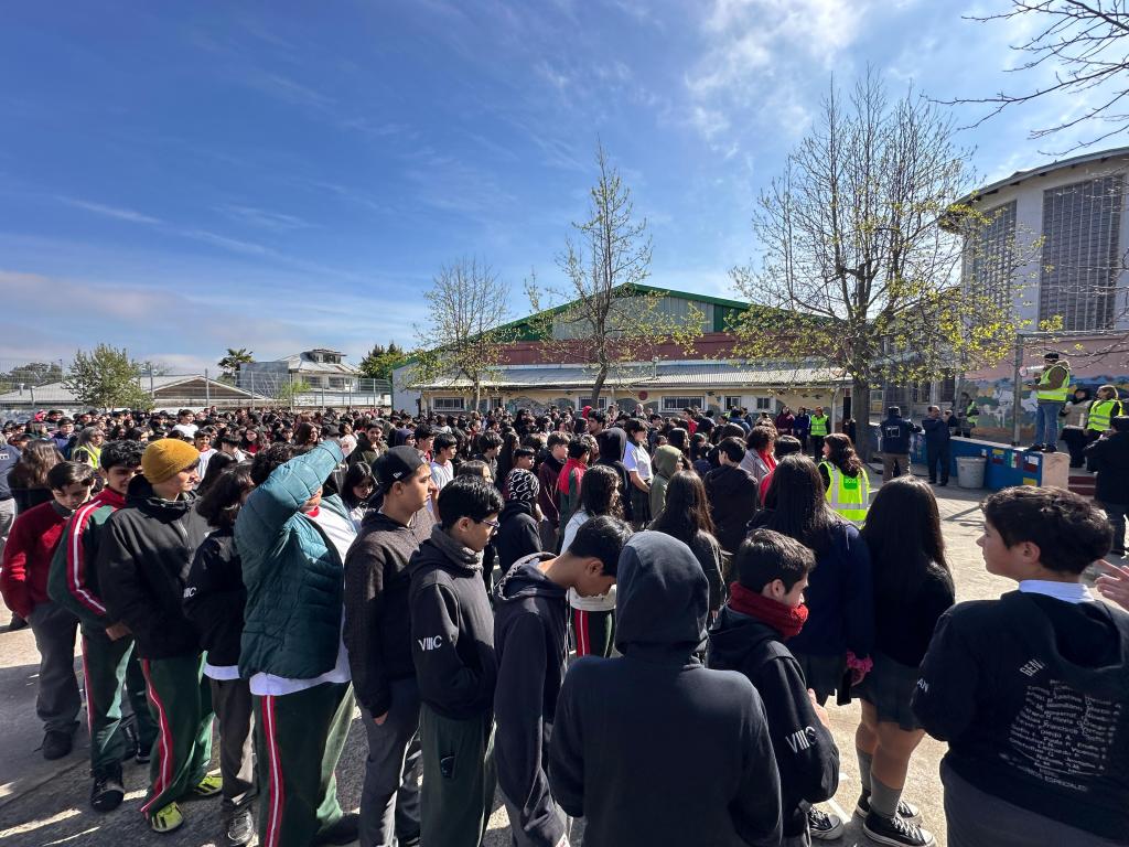 129 mil personas participaron de simulacro de sismo y tsunami para el sector educación de la Región de&nbsp;Ñuble