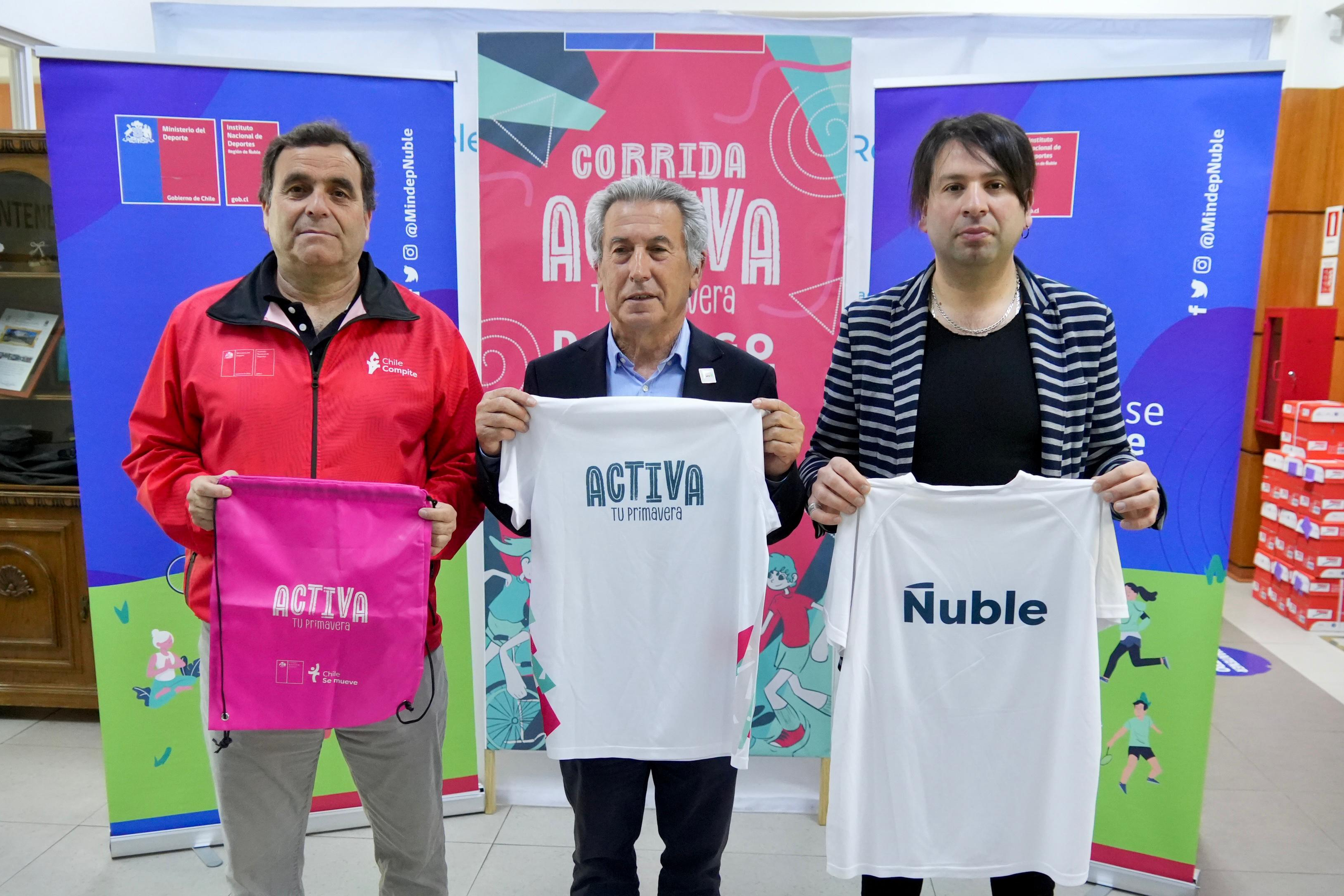Esperan más de 3 mil personas para corrida «Activa tu Primavera» en Chillán