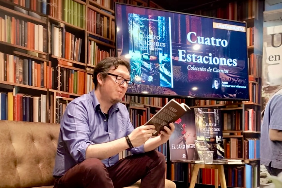 Cuatro Estaciones: El regreso literario de Michael Vera Villanueva