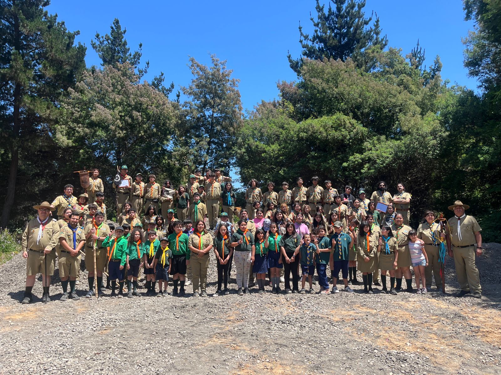 Boy Scouts de Ñuble realizaron su primer Campamento Regional en Trehuaco
