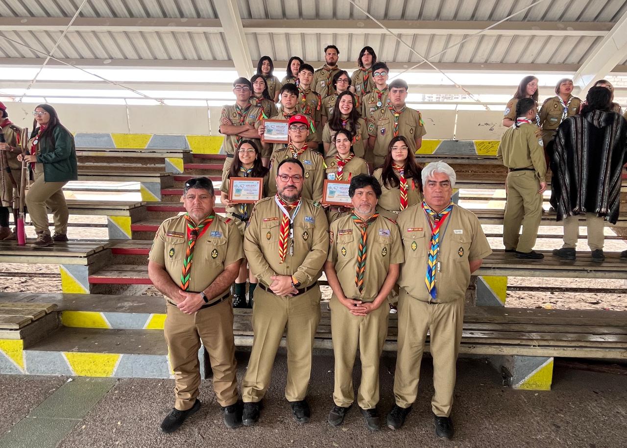 Boy scouts de Ñuble participaron en Encuentro Nacional en Antofagasta