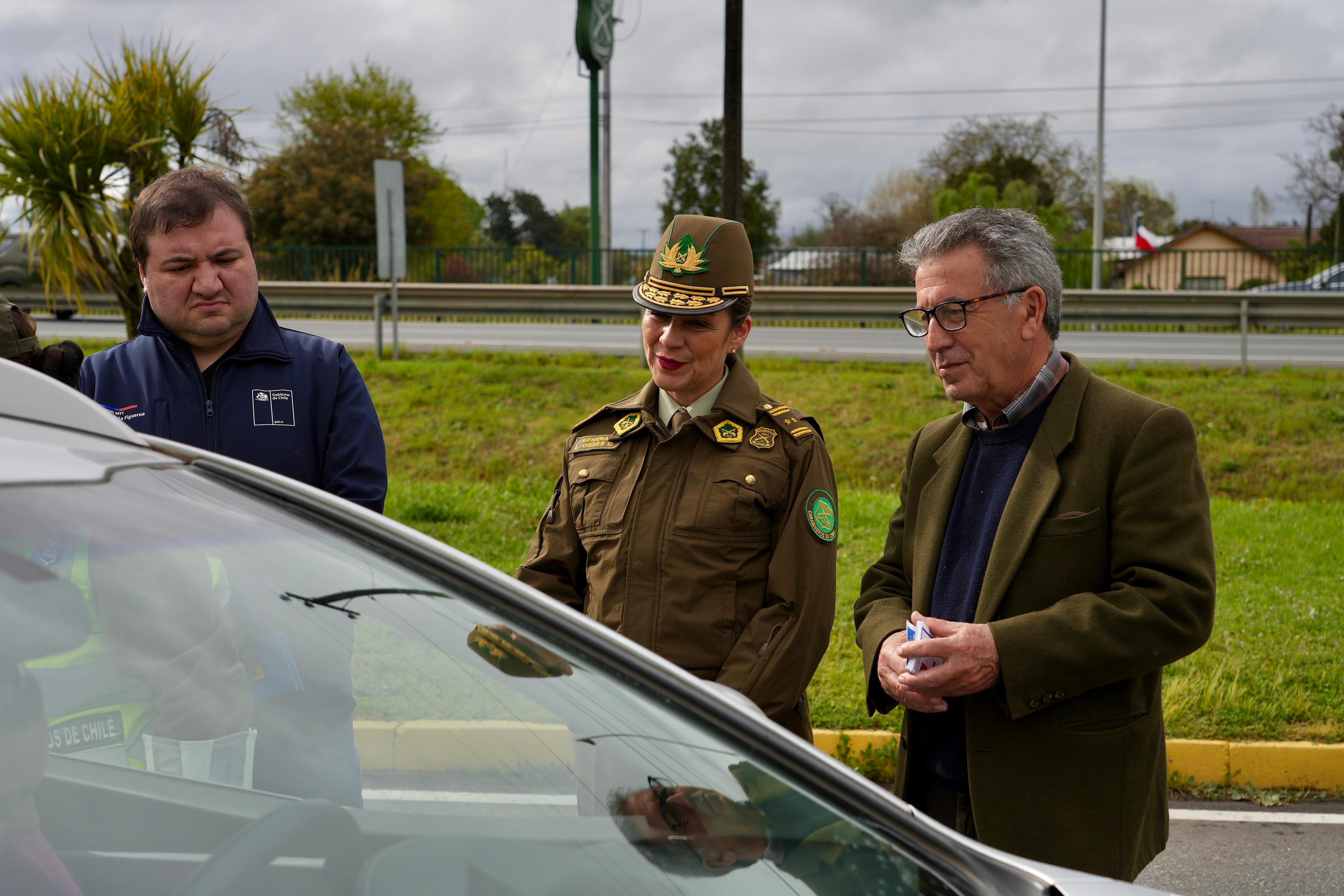 Autoridades realizan control carretero con llamado al autocuidado ante retorno por fin de Fiestas Patrias