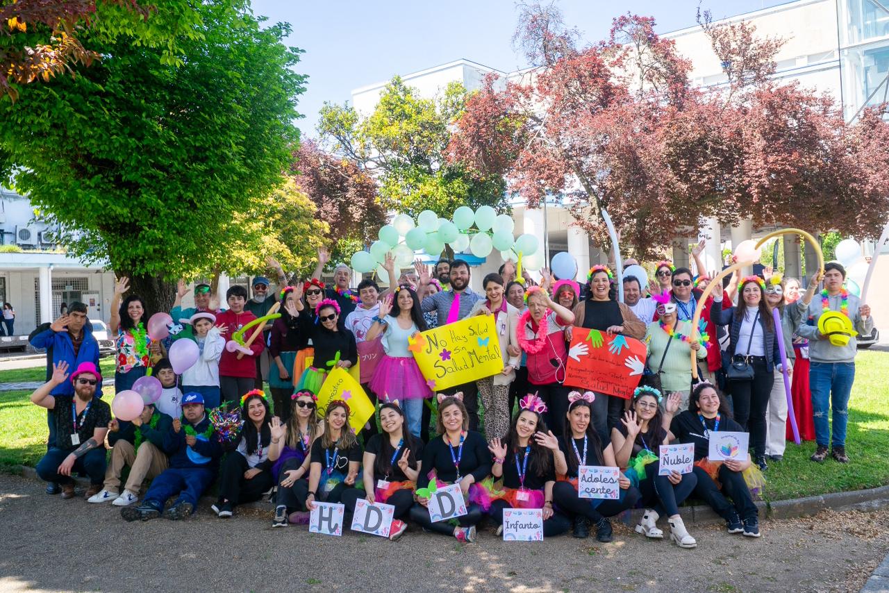 Equipos de Salud de Ñuble conmemoran el Día Mundial de la Salud Mental con llamado al autocuidado y la conversación