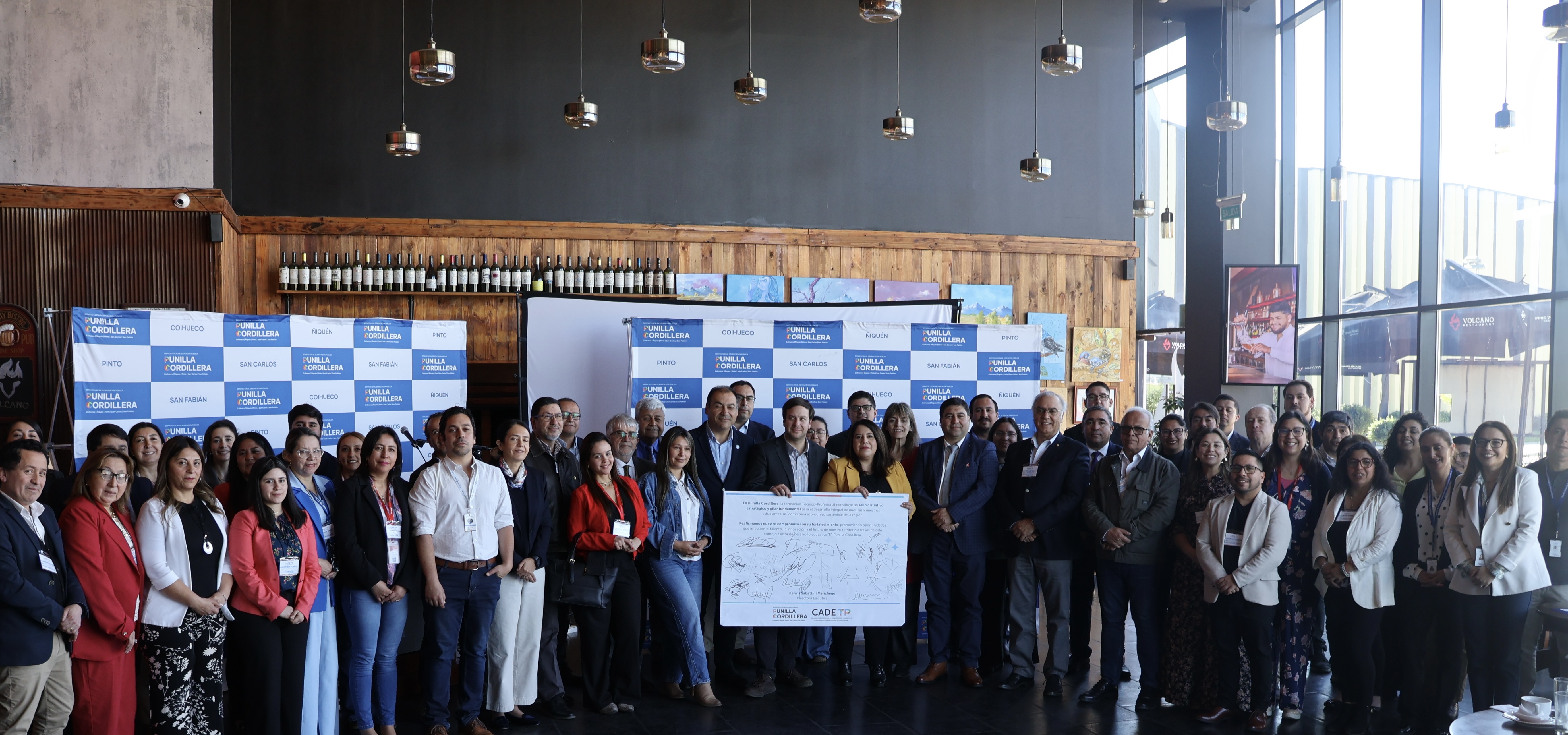 Conforman Consejo Asesor de Desarrollo Educativo Técnico Profesional en Punilla Cordillera