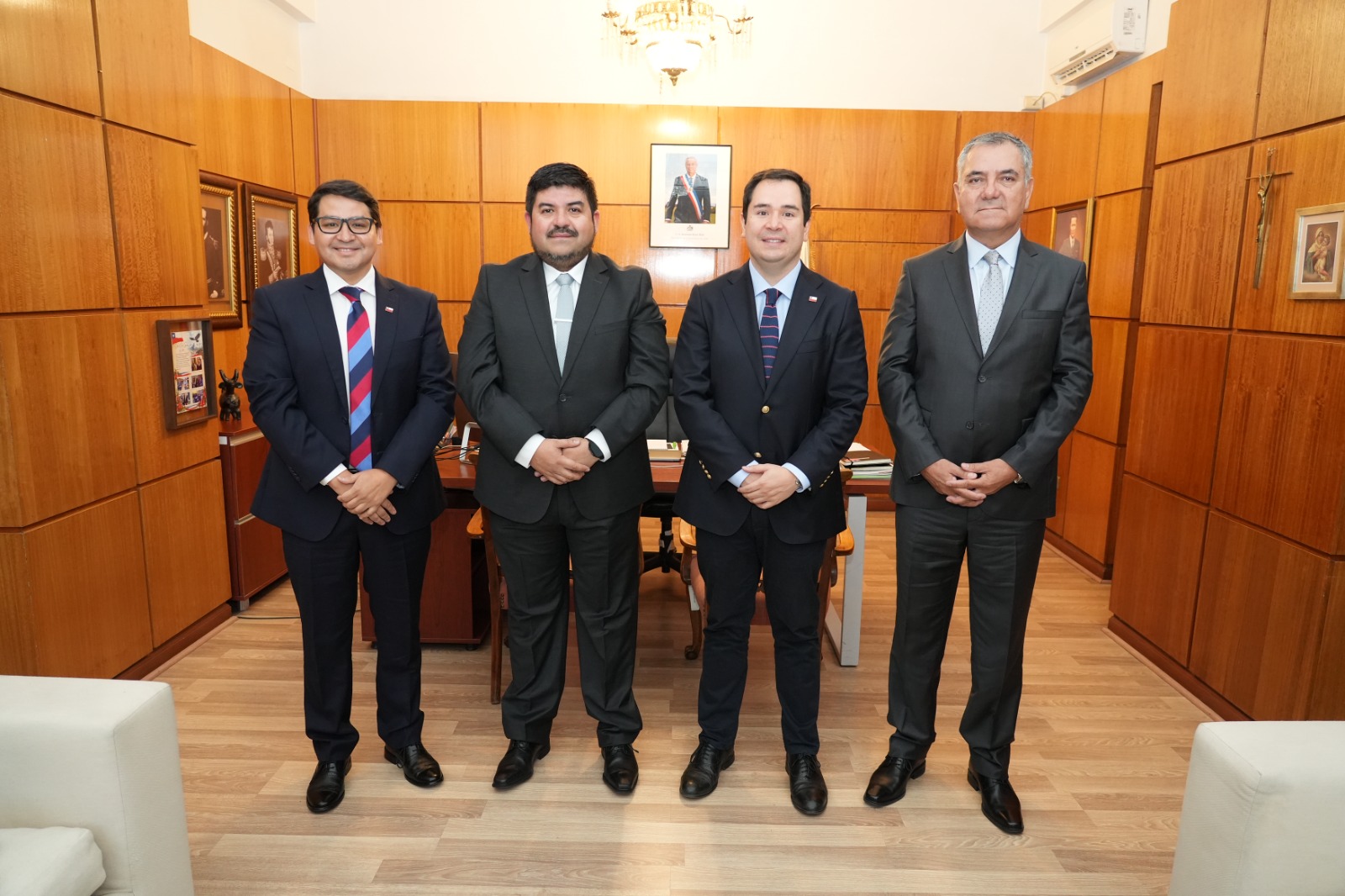 Delegado Presidencial anuncia seremis de Transportes, Bienes Nacionales y Desarrollo Social