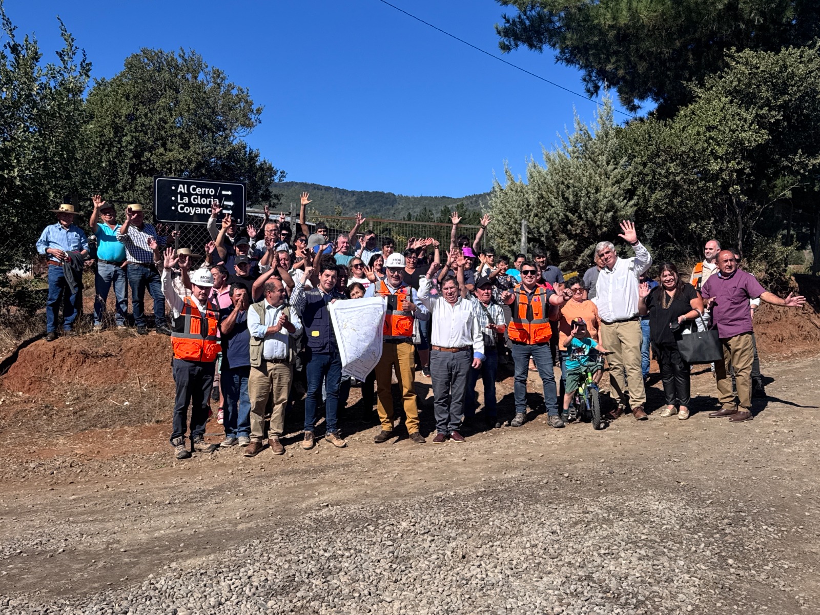 MOP inicia pavimentación de tres rutas rurales en Quillón con inversión superior a $3.400 millones