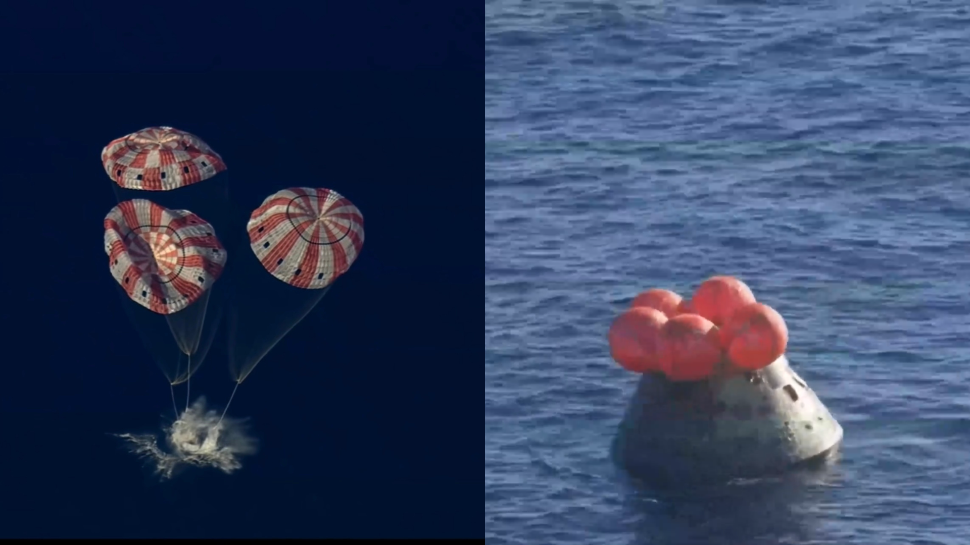 Artemis II regresa a la Tierra: tripulación vuelve sana y salva tras histórica misión lunar