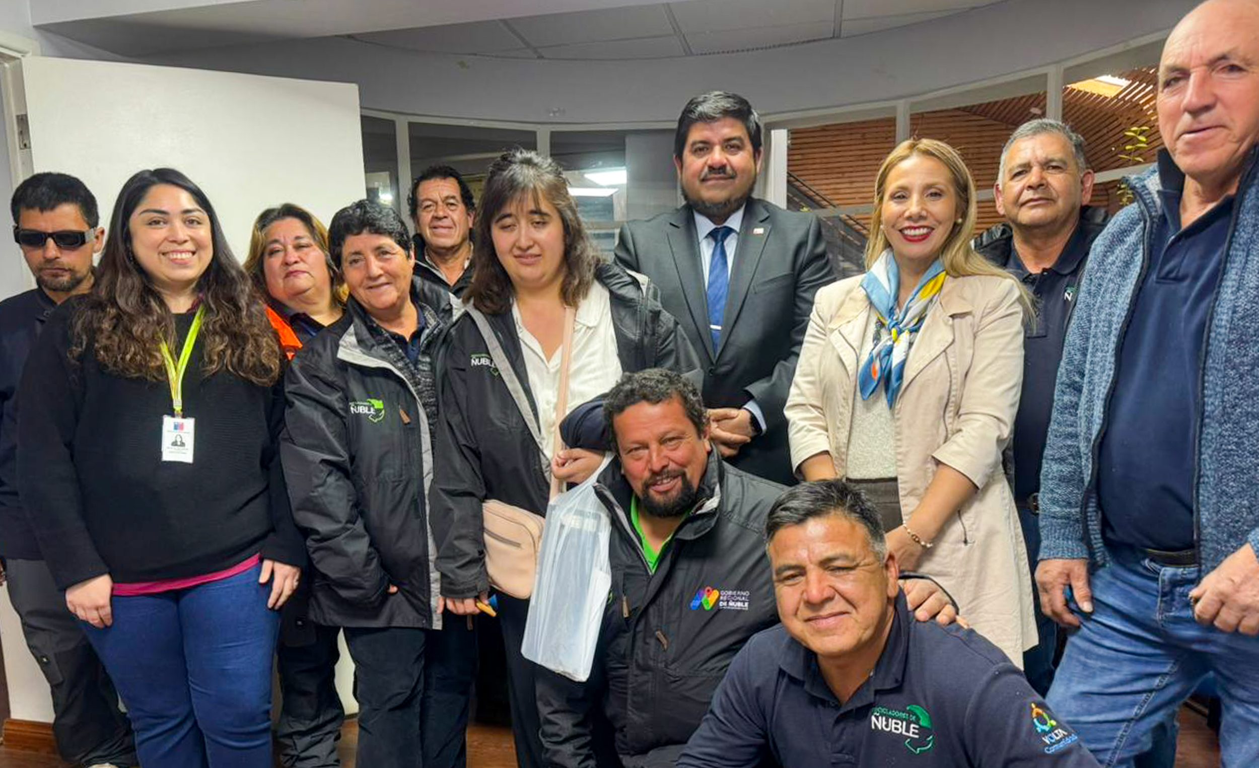 Recicladores de base de Ñuble se reúnen con autoridades para fortalecer su integración en la gestión regional de residuos