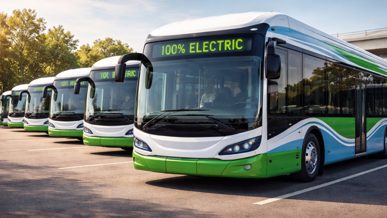 ¿Y si todos los buses fueran eléctricos? Investigación estima que Chillán podría reducir 60% de emisiones