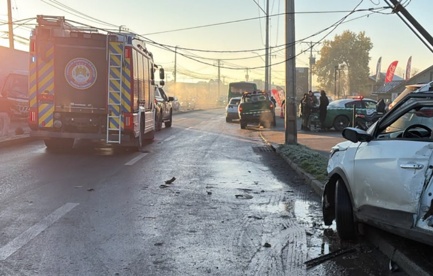Mañana fatal en Chillán: accidente en Vicente Méndez deja una persona fallecida en medio de intenso frío